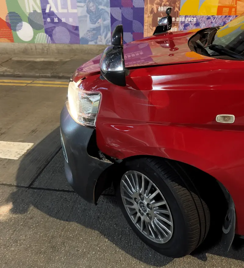 尖沙咀GTA式飛車逃避警車追捕