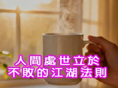 [有片]人間處世立於不敗的江湖法則