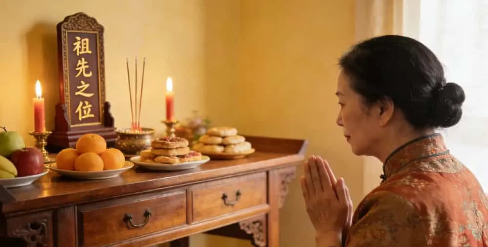 拜祖先是否會獲得保佑