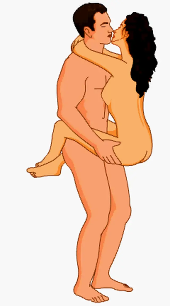 站立抱起女人來屌怎樣玩?為什麼這麼爽?