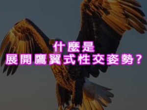 什麼是展開鷹翼式性交姿勢