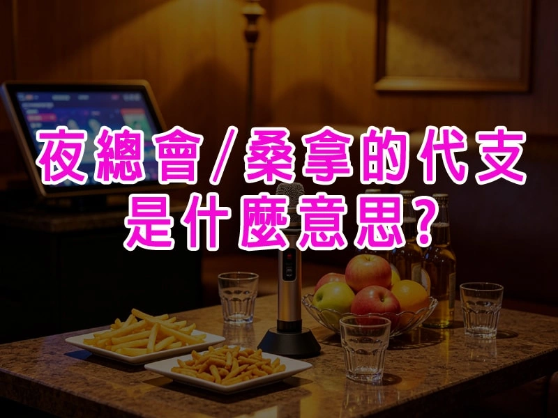 夜總會桑拿的代支是什麼意思